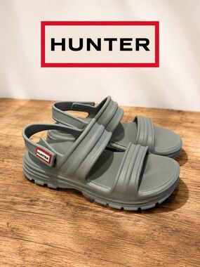 Hunter Sage Green Adventure Sandals – Women’s US 7 / UK 5 / EU 38